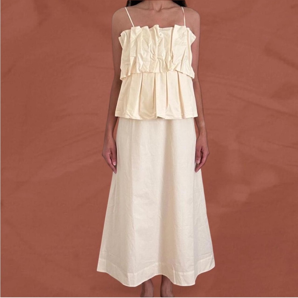 DAGMAR SCULPTED STRAP DRESS